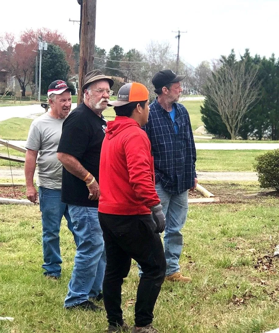 S&S Roofing crew installing a new roof