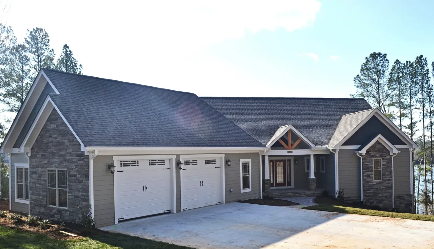 New construction roof installation in Connelly Springs, NC by S&S Roofing