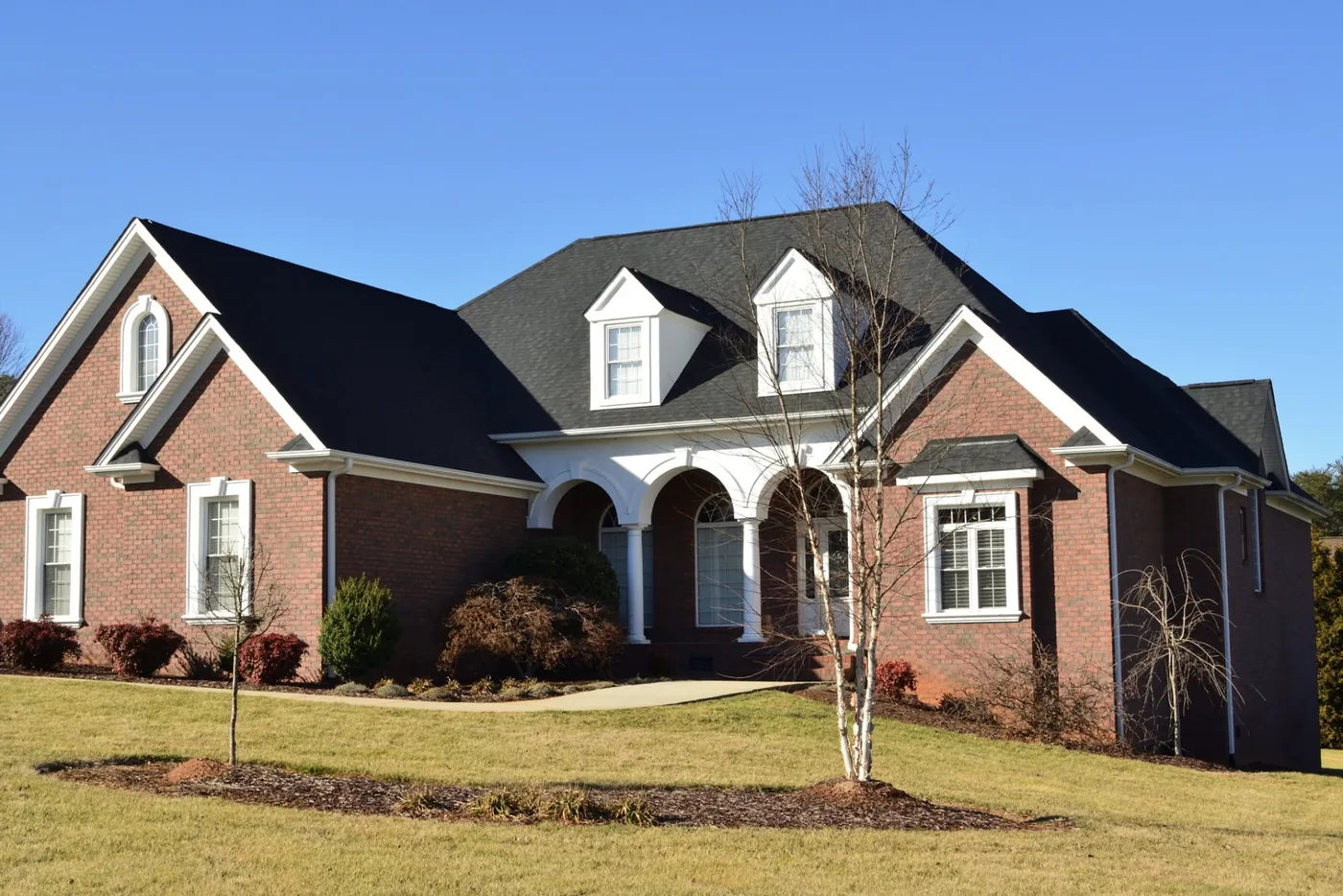 Completed roof replacement in Bethlehem, NC by S&S Roofing